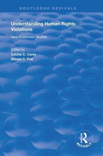 Бумажная книга «Understanding Human Rights Violations: New Systematic Studies», автор Стивен С. По - фото №1