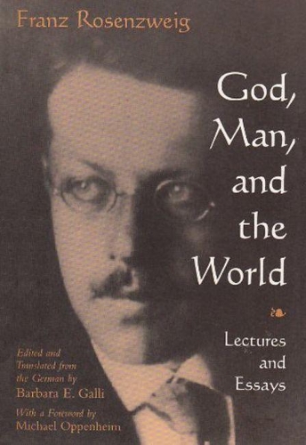 Паперова книга «God, Man, and the World: Lectures and Essays», автор Франц Розенцвейг - фото №1