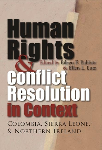 Бумажная книга «Human Rights and Conflict Resolution in Context», автор Эйлин Бэббит - фото №1