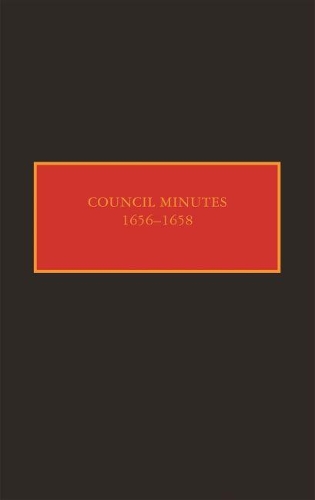 Паперова книга «Council Minutes, 1656–1658», автор Янні Венема - фото №1