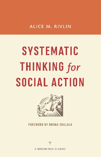 Паперова книга «Systematic Thinking for Social Action», автор Еліс М. Рівлін - фото №1