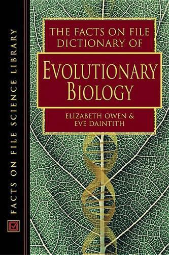 Паперова книга «Dictionary of Evolutionary Biology», автор Джон Дейнтіт - фото №1