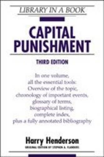 Бумажная книга «Capital Punishment», автор Гарри Хендерсон - фото №1