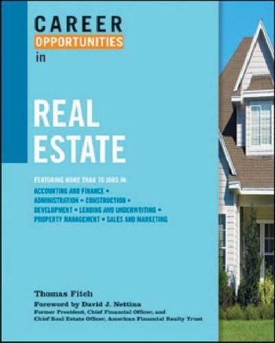 Бумажная книга «Career Opportunities in Real Estate», автор Томас Фитч - фото №1