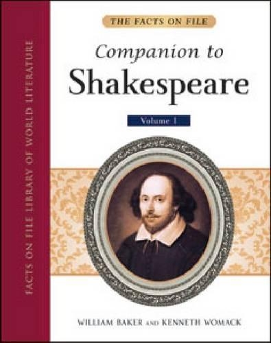 Паперова книга «The Facts On File Companion to Shakespeare (5-Volume set)», авторів Кеннет Вомак, Вільям Бейкер - фото №1