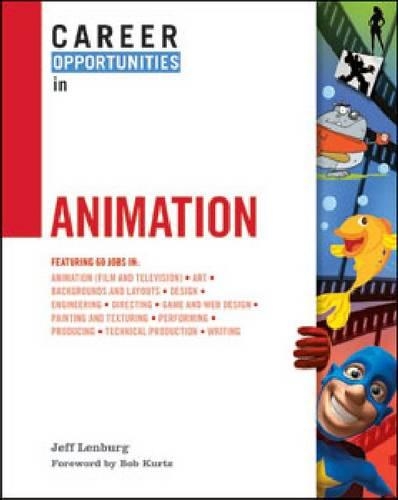 Паперова книга «Career Opportunities in Animation», автор Джефф Ленбург - фото №1
