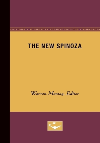 Бумажная книга «The New Spinoza», автор Уоррен Монтаг - фото №1