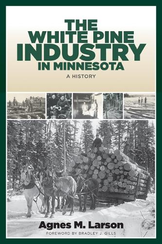 Паперова книга «The White Pine Industry in Minnesota: A History», автор Агнес М. Ларсон - фото №1