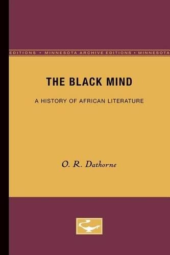 Бумажная книга «The Black Mind: A History of African Literature», автор О. Р. Даторн - фото №1