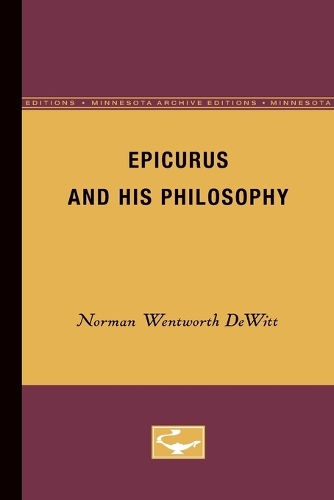 Бумажная книга «Epicurus and His Philosophy», автор Норман Вентворт ДеВитт - фото №1