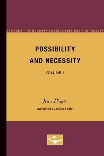 Бумажная книга «Possibility and Necessity: Volume 1», автор Жан Пиаже - фото №1