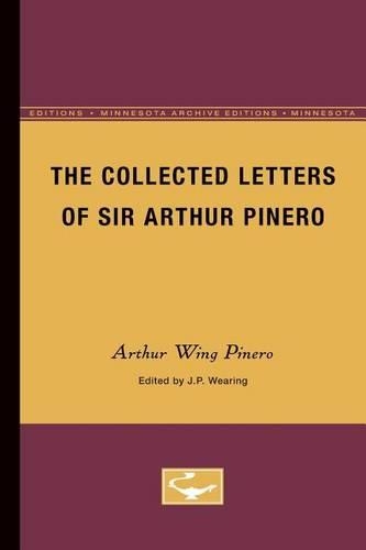 Бумажная книга «The Collected letters of Sir Arthur Pinero», автор Артур Винг Пинеро - фото №1