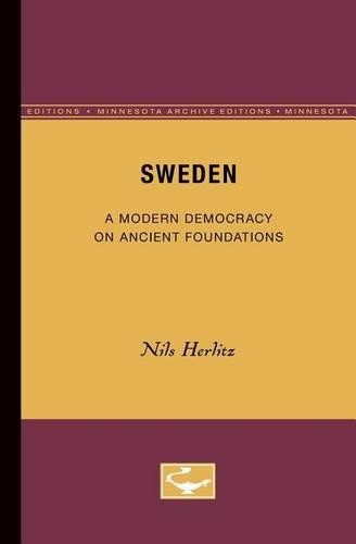 Бумажная книга «Sweden: A Modern Democracy on Ancient Foundations», автор Нильс Херлиц - фото №1