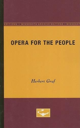 Паперова книга «Opera for the People», автор Герберт Граф - фото №1
