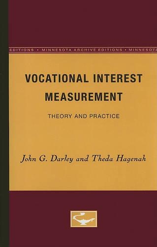 Бумажная книга «Vocational Interest Measurement: Theory and Practice», авторов Джон Г. Дарли, Теда Хагена - фото №1