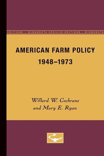 Бумажная книга «American Farm Policy, 1948-1973», авторов Мэри Райан, Уиллард Кокран - фото №1
