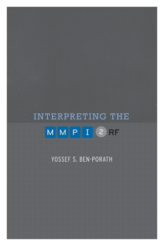 Паперова книга «Interpreting the MMPI-2-RF», автор Йосеф С. Бен-Порат - фото №1