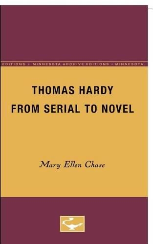 Бумажная книга «Thomas Hardy from Serial to Novel», автор Мэри Чейз - фото №1
