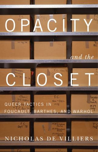 Бумажная книга «Opacity and the Closet: Queer Tactics in Foucault, Barthes, and Warhol», автор Николас де Вильерс - фото №1
