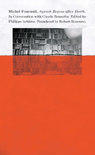 Паперова книга «Speech Begins after Death», автор Мішель Фуко - фото №1