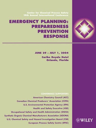 Бумажная книга «Emergency Planning: Preparedness, Prevention and Response», автор CCPS (Центр безопасности химических процессов) - фото №1