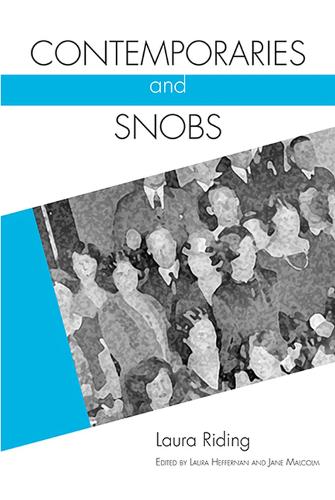 Бумажная книга «Contemporaries and Snobs», автор Лора Райдинг - фото №1