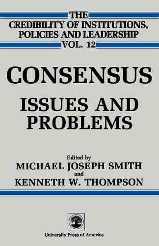[object Object] «Consensus: Issues and Problems», авторів Кеннет В. Томпсон, Майкл Джозеф Сміт - фото №1