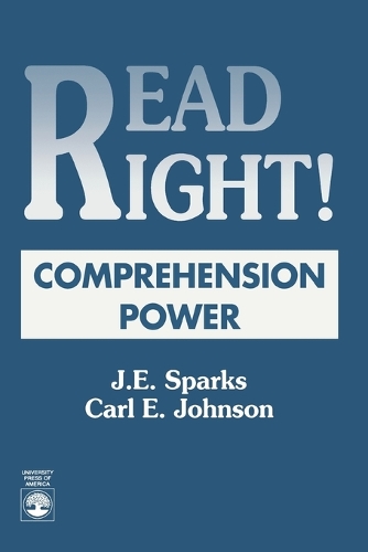 Бумажная книга «Read Right! Comprehension Power», авторов Карл Э. Джонсон, Дж. Э. Спаркс - фото №1