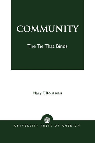 Бумажная книга «Community: The Tie That Binds», автор Мэри Ф. Руссо - фото №1
