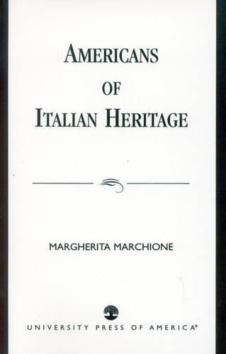 Бумажная книга «Americans of Italian Heritage», автор Маргарита Марчионе - фото №1