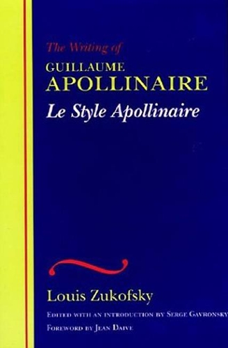 Паперова книга «Le Style Apollinaire», автор Луї Зукофські - фото №1
