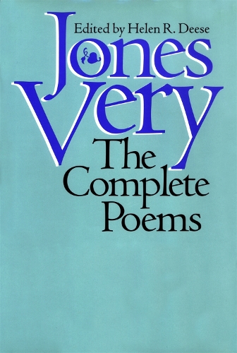 Паперова книга «Jones Very: The Complete Poems», автор Джонс Вері - фото №1