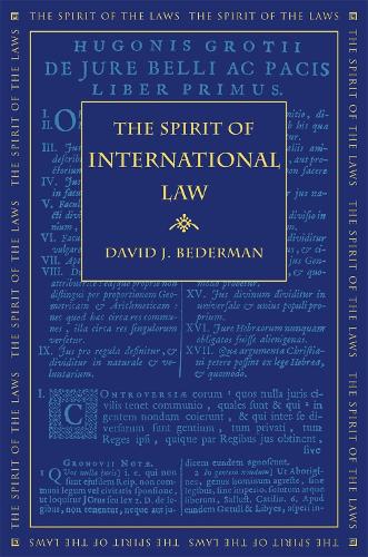 Бумажная книга «The Spirit of International Law», автор Дэвид Дж. Бедерман - фото №1