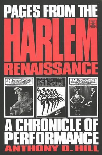 Бумажная книга «Pages from the Harlem Renaissance: A Chronicle of Performance», автор Энтони Д. Хилл - фото №1