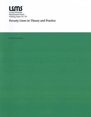 Паперова книга «Poverty Lines in Theory and Practice», автор Світовий банк - фото №1