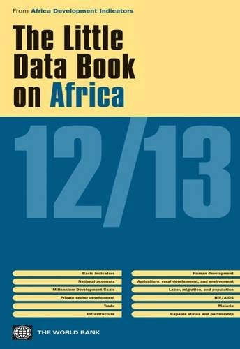 Паперова книга «The Little Data Book on Africa 2012/2013», автор Світовий банк - фото №1