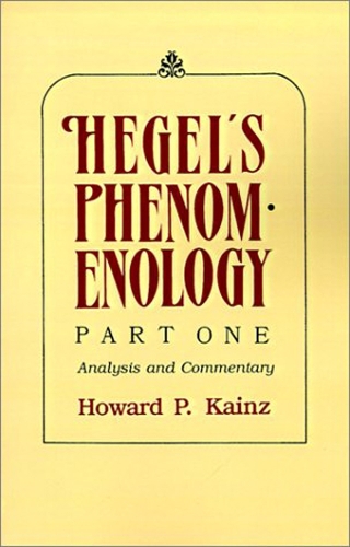 Паперова книга «Hegel's Phenomenology, Part One: Analysis and Commentary», автор Говард П. Кайнц - фото №1