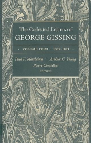 Паперова книга «The Collected Letters of George Gissing Volume 4: 1889–1891», автор Джордж Гіссинг - фото №1