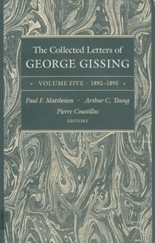 Паперова книга «The Collected Letters of George Gissing Volume 5: 1892-1895», автор Джордж Гіссинг - фото №1