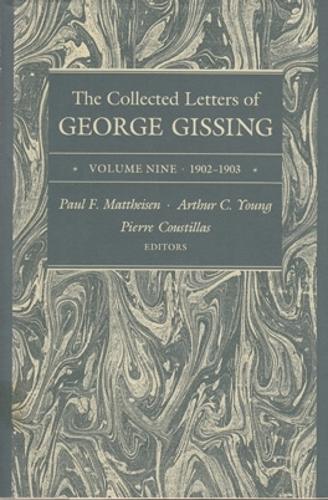 Паперова книга «The Collected Letters of George Gissing Volume 9: 1902–1903», автор Джордж Гіссинг - фото №1