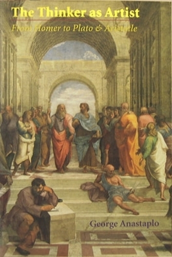 Паперова книга «The Thinker as Artist: From Homer To Plato and Aristotle», автор Джордж Анастапло - фото №1