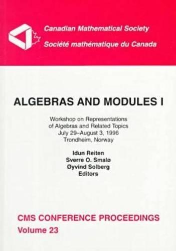 Бумажная книга «Algebras and Modules, Volume 1: Workshop on Representations of Algebras and Related Topics, July 29-August 3, 1996, Trondheim, Norway», автор Идун Рейтен - фото №1
