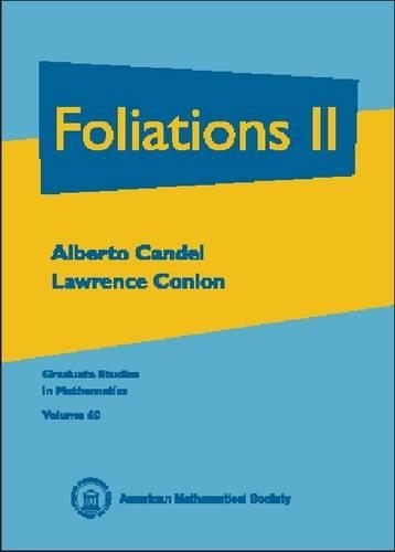 Бумажная книга «Foliations, Volume 2», авторов Альберто Кандель, Лоуренс Конлон - фото №1
