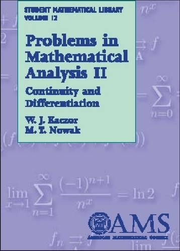 [object Object] «Problems in Mathematical Analysis, Volume 2: Continuity and Differentiation», авторів М.Т. Новак, У.Дж. Качор - фото №1