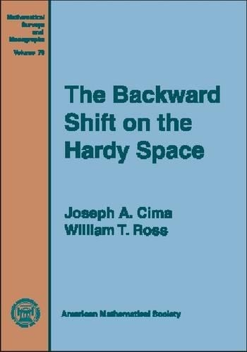 [object Object] «The Backward Shift on the Hardy Space», авторів Джозеф А. Сіма, Вільям Т. Росс - фото №1