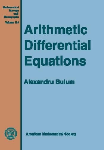 [object Object] «Arithmetic Differential Equations», автор Александру Буйум - фото №1