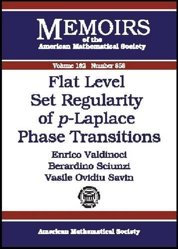 [object Object] «Flat Level Set Regularity of p-Laplace Phase Transitions», авторів Берардіно Скунці, Енріко Вальдінокі, Васіле Овідіу Савін - фото №1