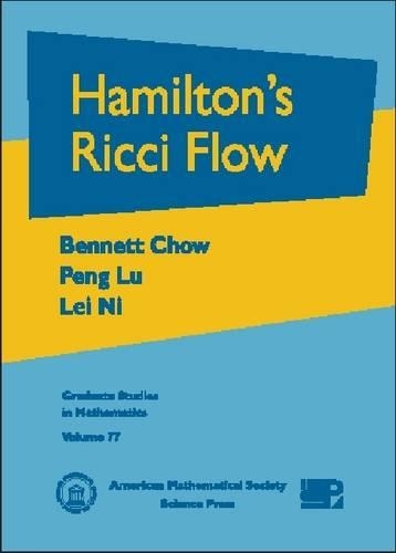 Бумажная книга «Hamilton's Ricci Flow», авторов Беннет Чоу, Лей Ни, Пенг Лу - фото №1