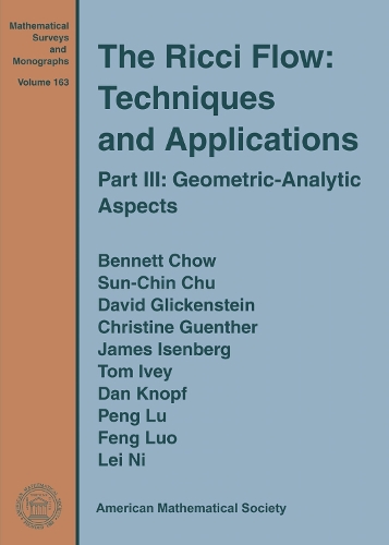 [object Object] «The Ricci Flow: Techniques and Applications: Part III: Geometric-Analytic Aspects», автор Беннетт Чоу - фото №1