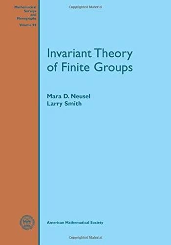 [object Object] «Invariant Theory of Finite Groups», автор Мара Д. Нойзел - фото №1